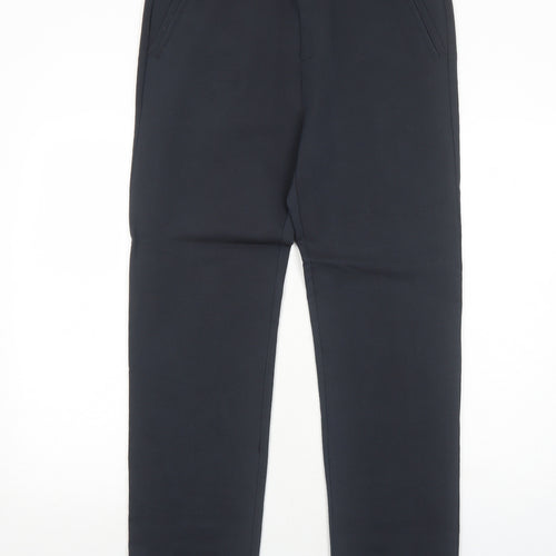 Taranko Womens Black Polyester Trousers Size 14 Regular Zip