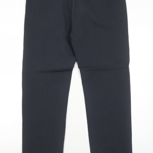 Taranko Womens Black Polyester Trousers Size 14 Regular Zip