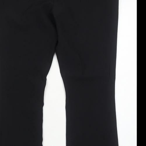 Primark Womens Black Polyester Trousers Size 18 Regular Zip