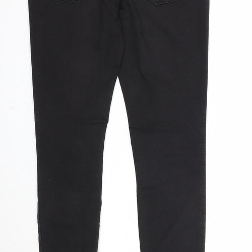 Dittos Womens Black Cotton Skinny Jeans Size 27 in Regular Zip
