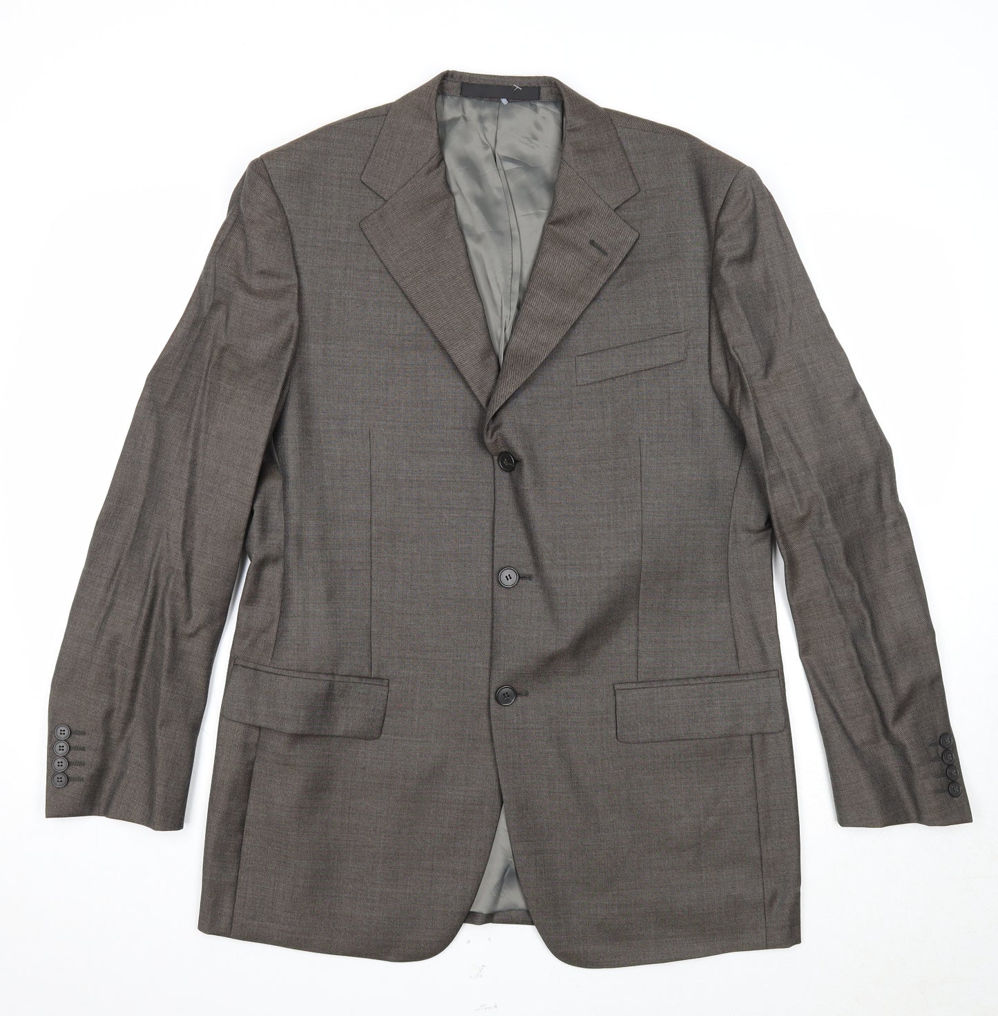 Marks and Spencer Mens Grey Wool Jacket Suit Jacket Size 40 Regular