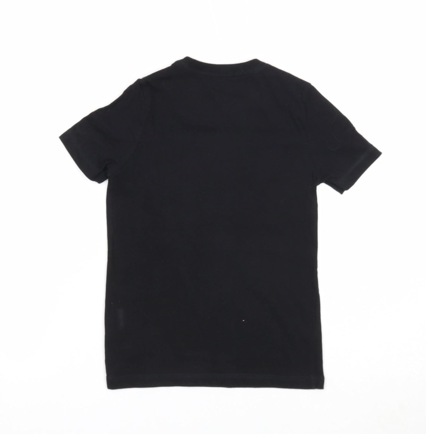 F&F Boys Black Cotton Basic T-Shirt Size 4-5 Years Round Neck Pullover - Player One Game Mode
