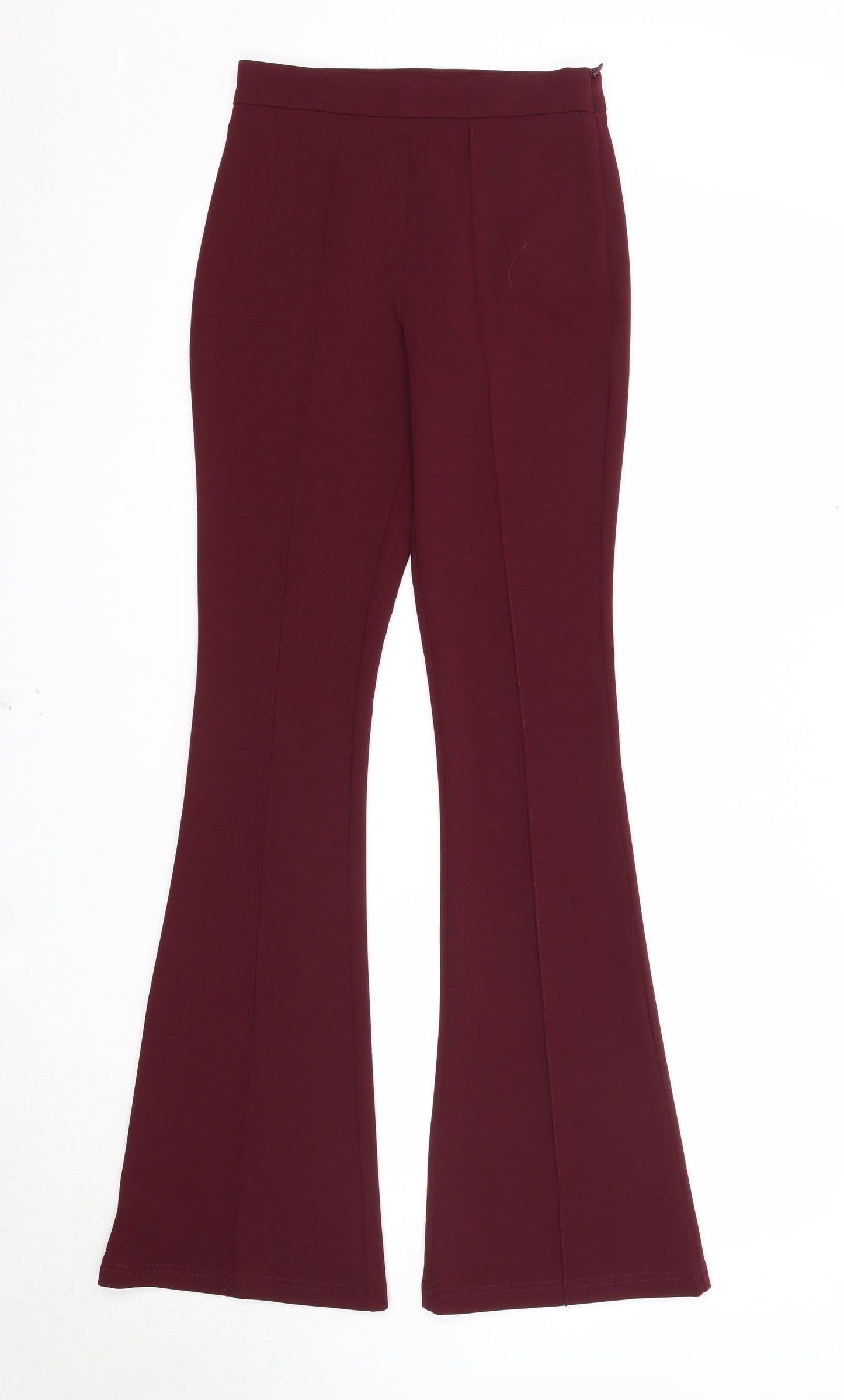 Primark Womens Purple Polyester Trousers Size 6 Regular