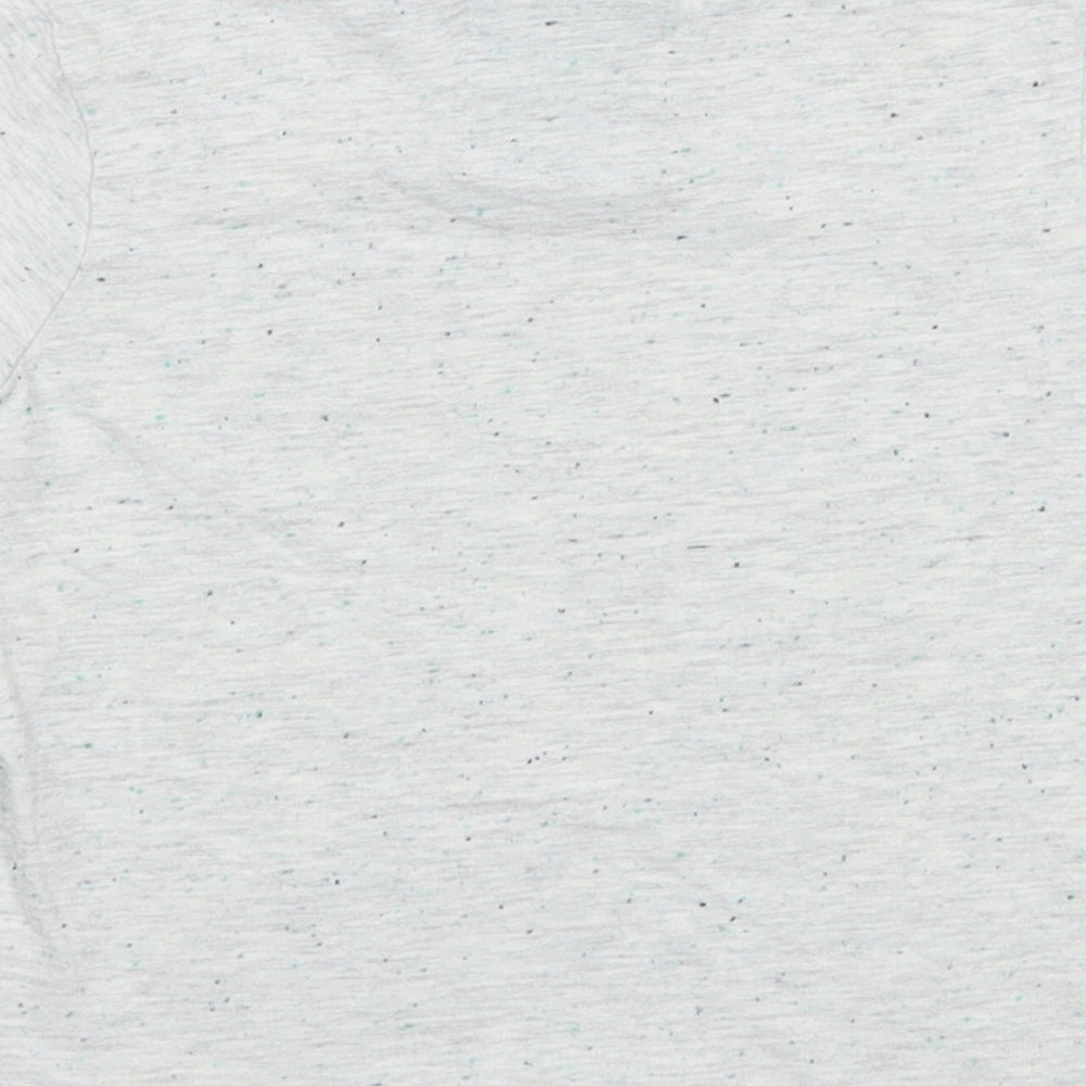 TU Boys Grey Cotton Basic T-Shirt Size 2-3 Years Round Neck Pullover - Dinosaur