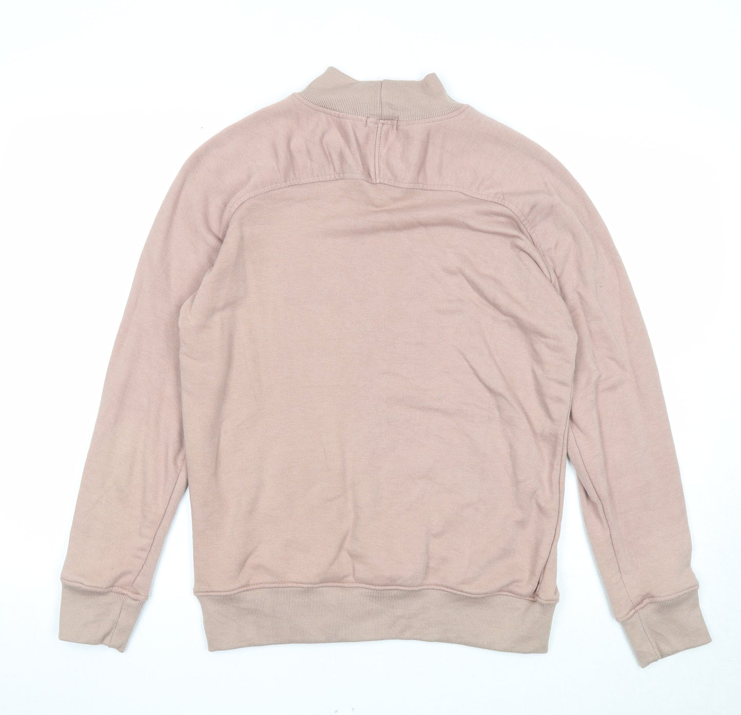 Nasty Gal Womens Pink Cotton Pullover Sweatshirt Size 10 Pullover