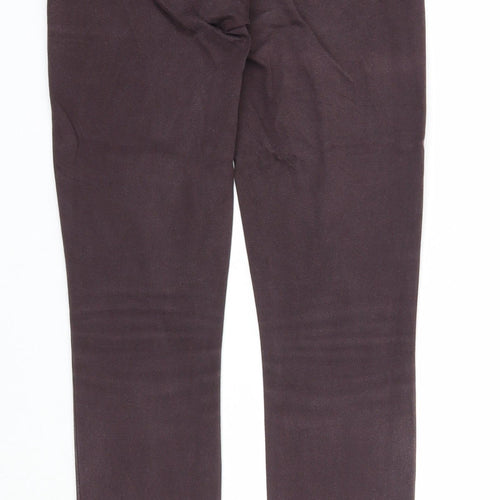 Gap Womens Purple Cotton Skinny Jeans Size 25 in Regular Zip
