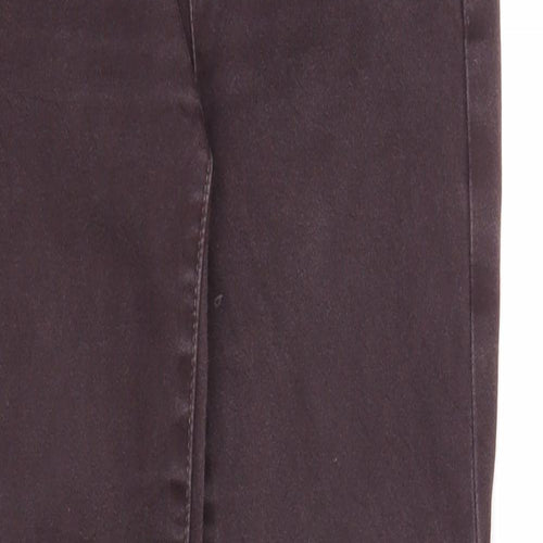 Gap Womens Purple Cotton Skinny Jeans Size 25 in Regular Zip