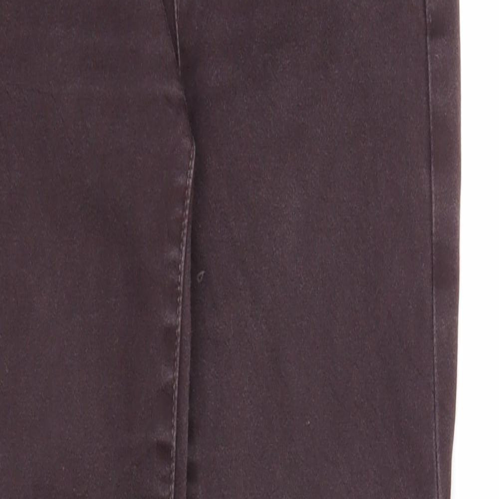 Gap Womens Purple Cotton Skinny Jeans Size 25 in Regular Zip