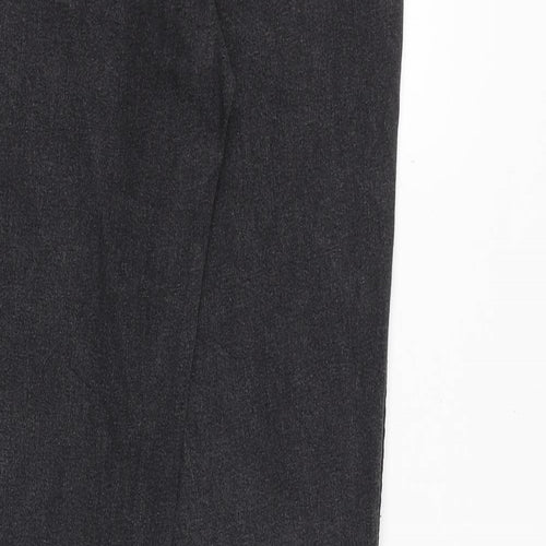 Blue Motion Womens Grey Cotton Skinny Jeans Size 8 Regular Zip