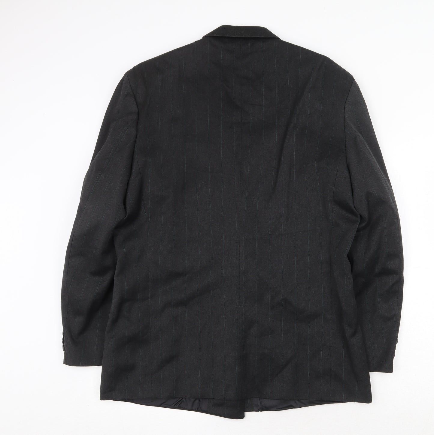 Topman Mens Grey Polyester Jacket Suit Jacket Size 42 Regular