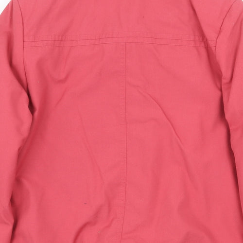 Dannimac Womens Pink Jacket Size 10 Button