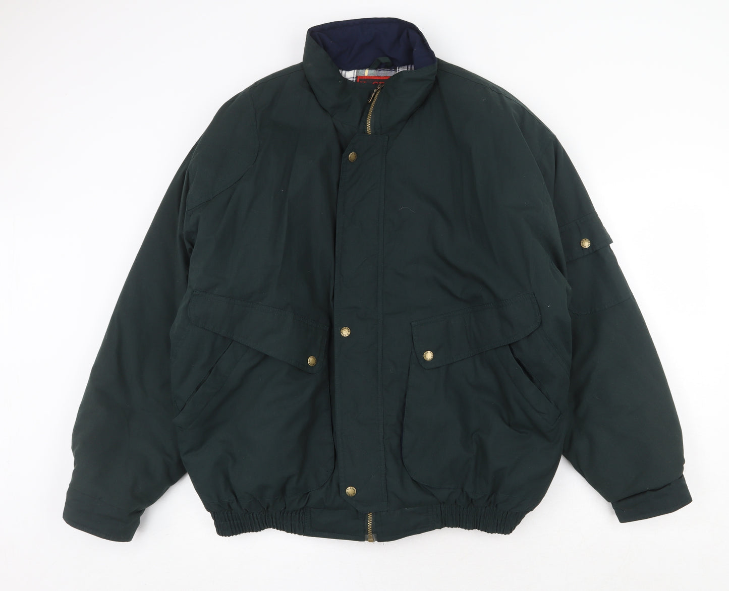 X-Ceed Mens Green Jacket Size L Zip
