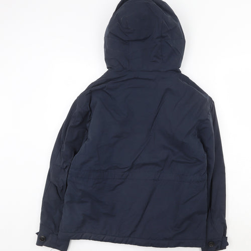 Pull&Bear Mens Blue Jacket Size XS Zip