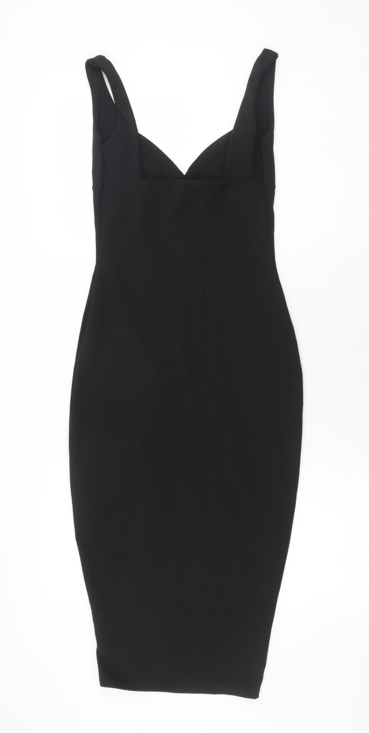 Nasty Gal Womens Black Polyester Bodycon Size 4 Sweetheart Pullover