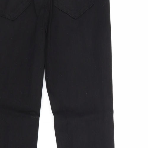 Jeans Womens Black Cotton Skinny Jeans Size S Regular Zip