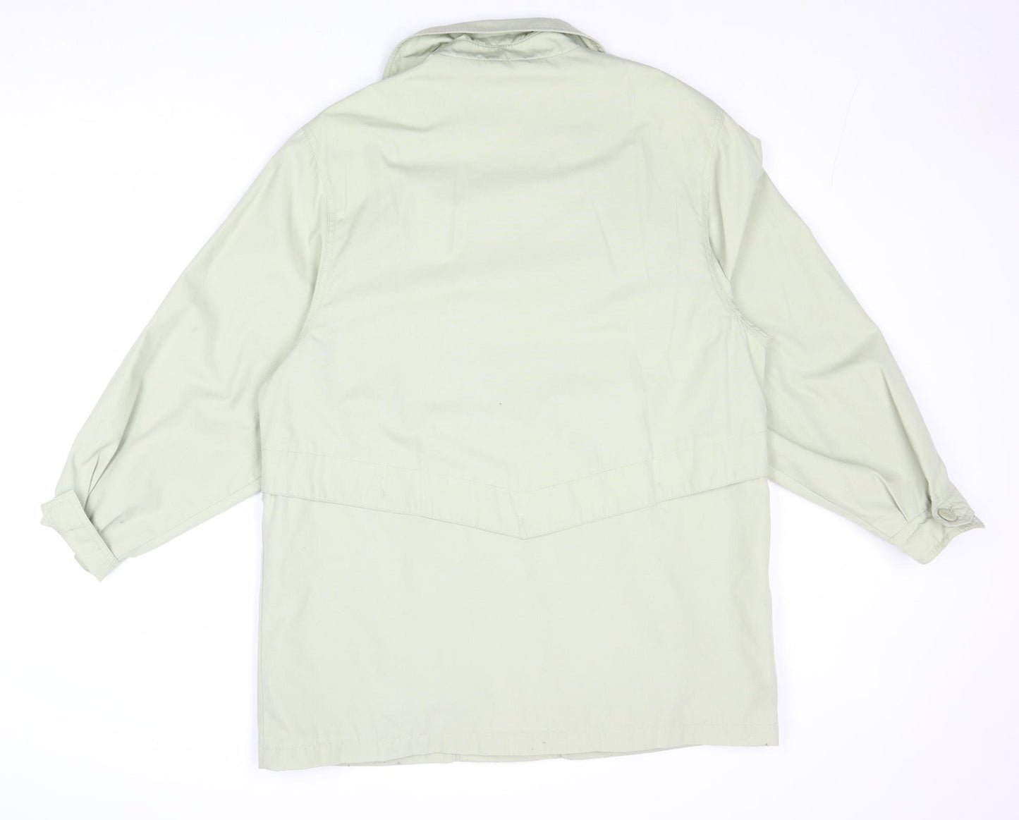 Telemac Womens Beige Jacket Size 14 Button