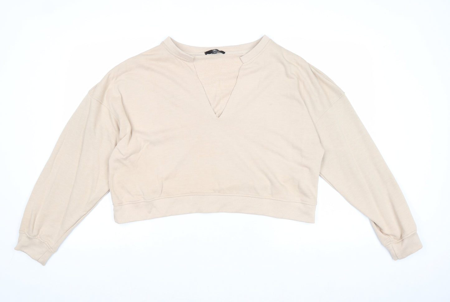 Missguided Womens Pink Polyester Pullover Sweatshirt Size 12 Pullover