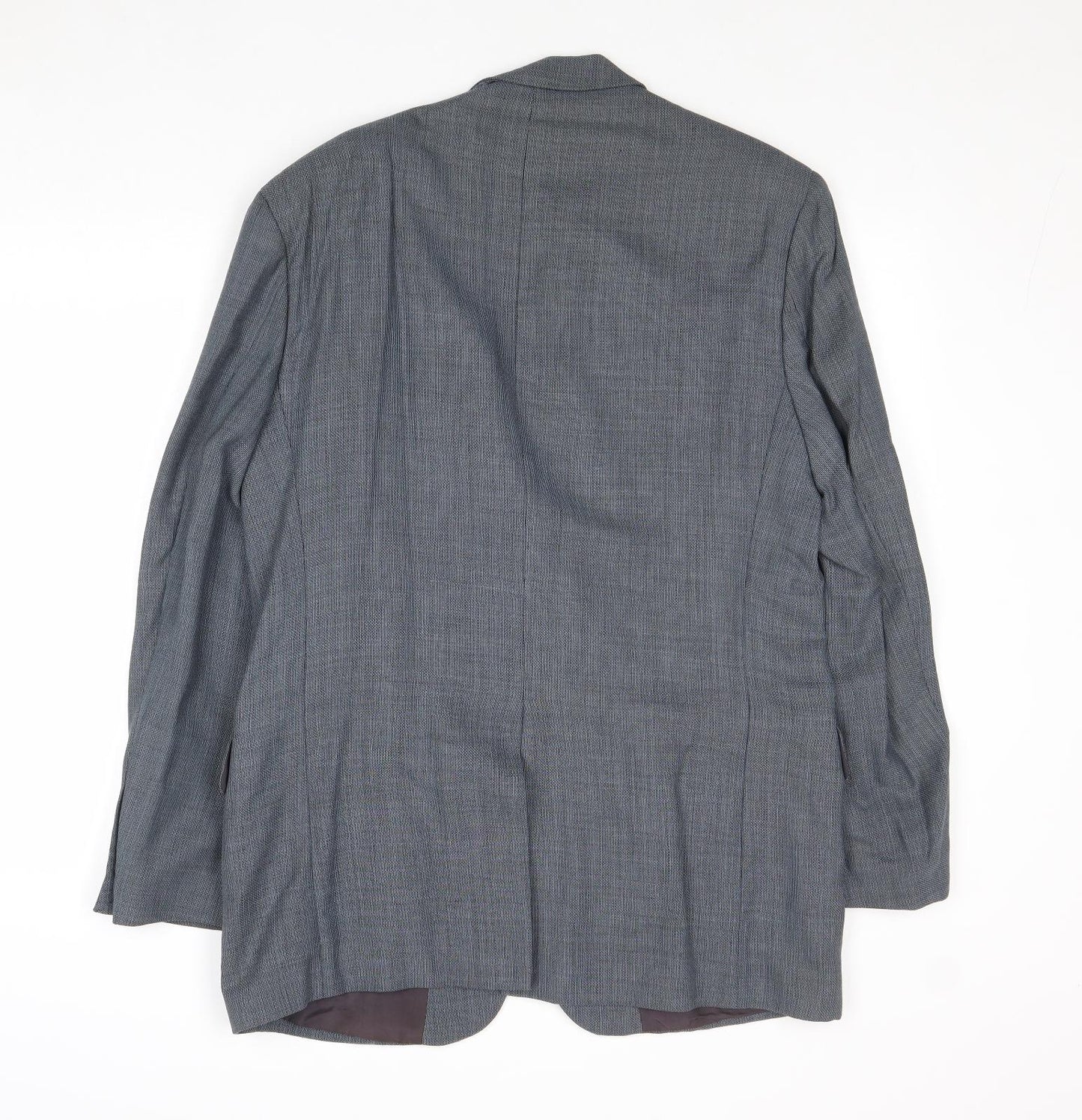 Marks and Spencer Mens Grey Wool Jacket Suit Jacket Size 40 Regular