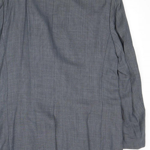 Marks and Spencer Mens Grey Wool Jacket Suit Jacket Size 40 Regular