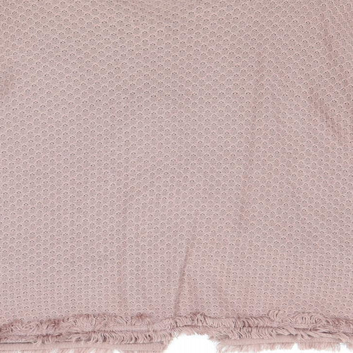 Corteifle Womens Pink Round Neck Acrylic Cardigan Jumper Size XL