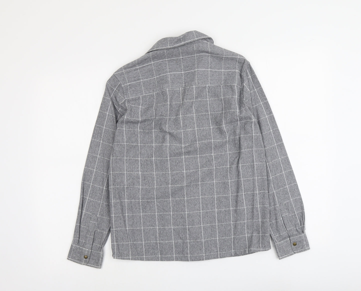 NEXT Boys Grey Check Jacket Size 11 Years Zip