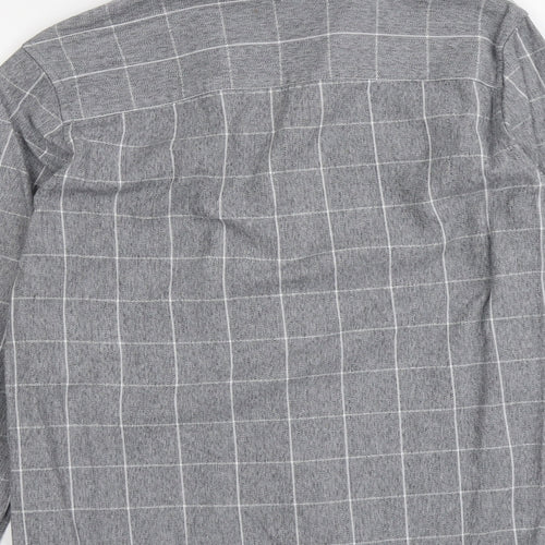 NEXT Boys Grey Check Jacket Size 11 Years Zip