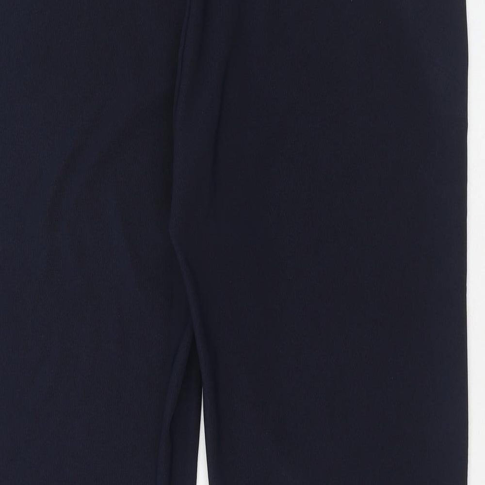 Vida Vi Womens Blue Polyester Chino Trousers Size 16 Regular