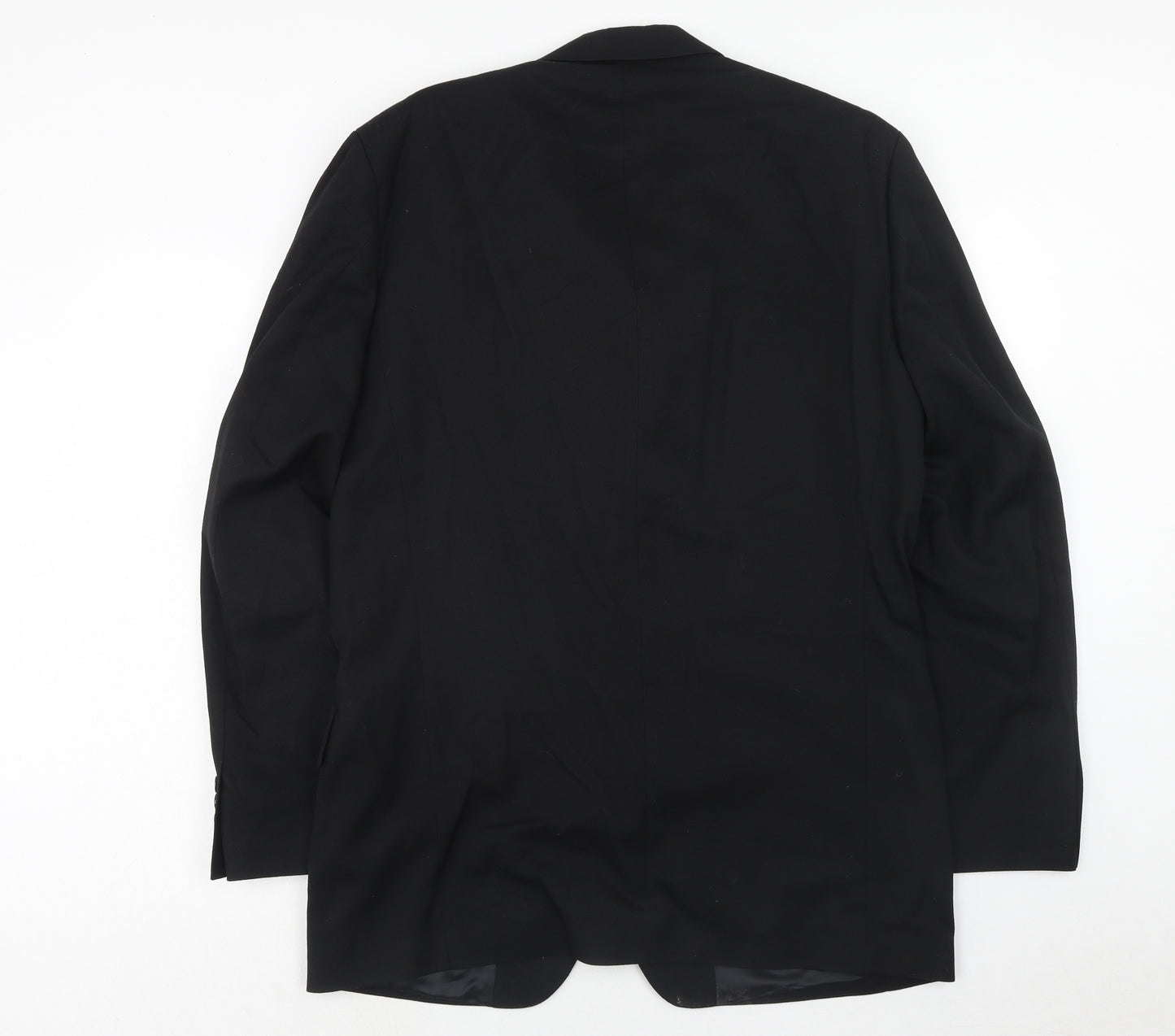 Daniel Grahame Mens Black Polyester Jacket Suit Jacket Size 40 Regular