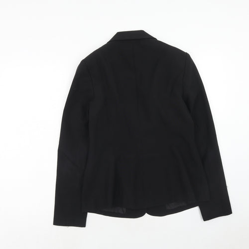 Papaya Womens Black Polyester Jacket Suit Jacket Size 12