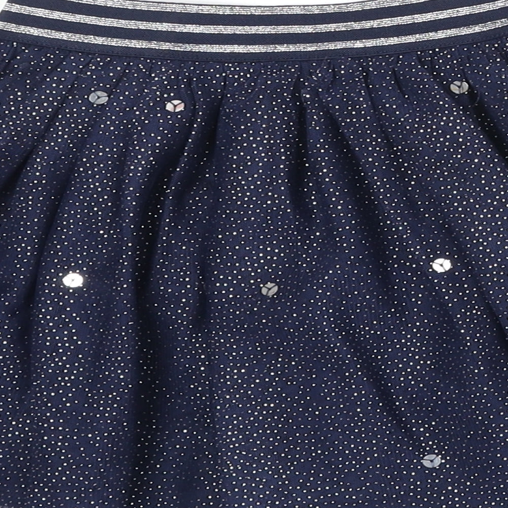 George Girls Blue Camouflage Polyester Tutu Skirt Size 2-3 Years Regular Pull On