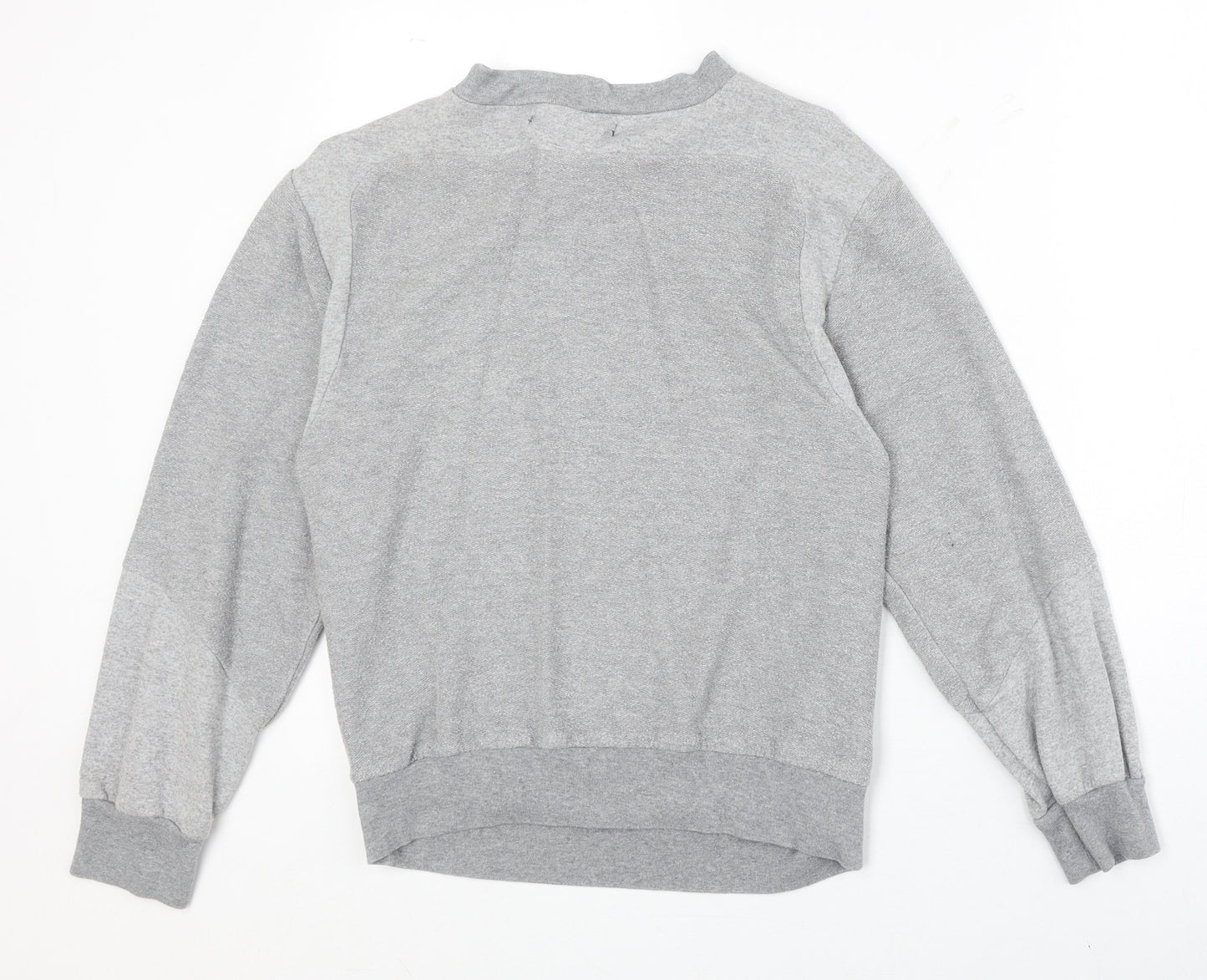 Sparks Womens Grey Polyester Pullover Sweatshirt Size XS Pullover