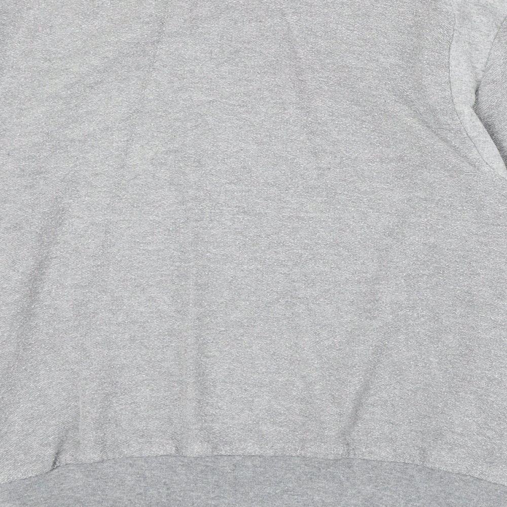 Sparks Womens Grey Polyester Pullover Sweatshirt Size XS Pullover