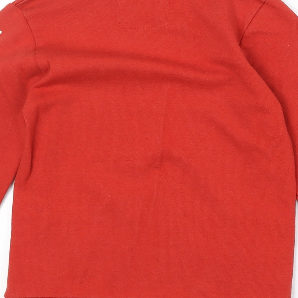 TU Boys Red Cotton Pullover Sweatshirt Size 8 Years Pullover - Bicycle