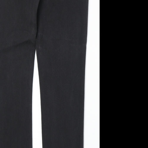 BAF Womens Black Cotton Straight Jeans Size 34 in Regular Zip