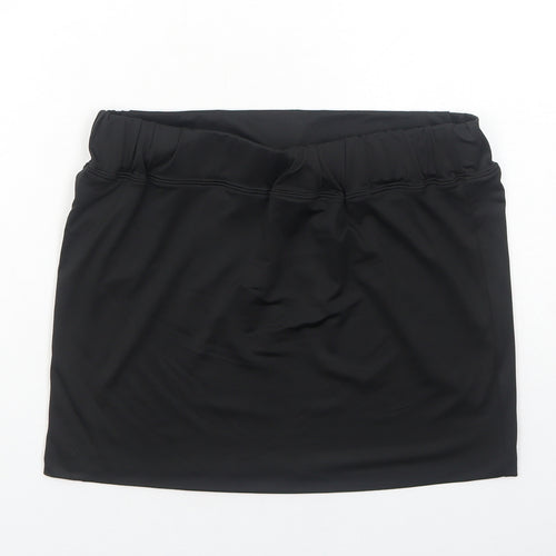 Nearkin Womens Black Polyester Bandage Skirt Size L