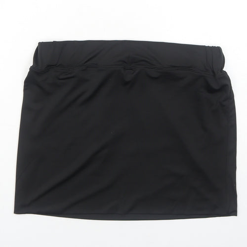 Nearkin Womens Black Polyester Bandage Skirt Size L