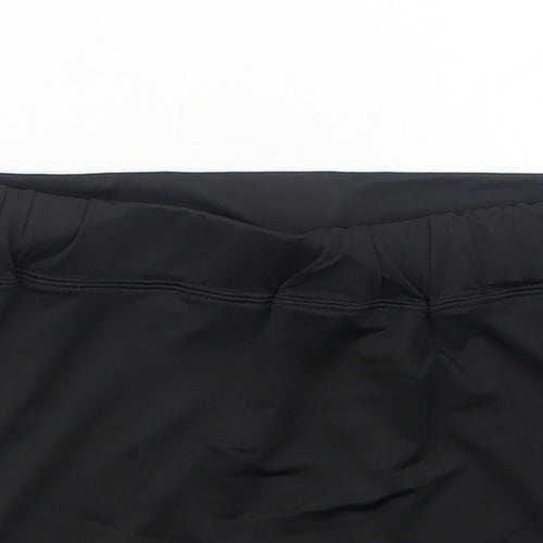 Nearkin Womens Black Polyester Bandage Skirt Size L