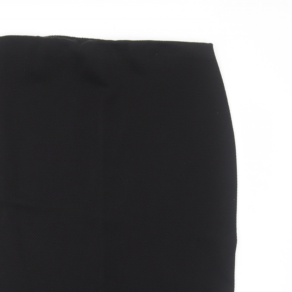 Atmosphere Womens Black Polyester Straight & Pencil Skirt Size 14