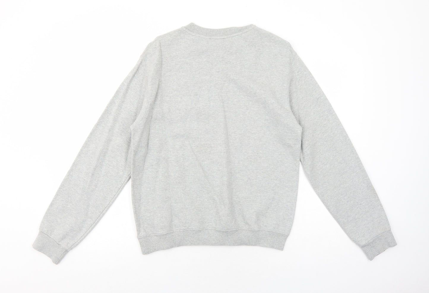 Dan & Phil Womens Grey Cotton Pullover Sweatshirt Size S Pullover