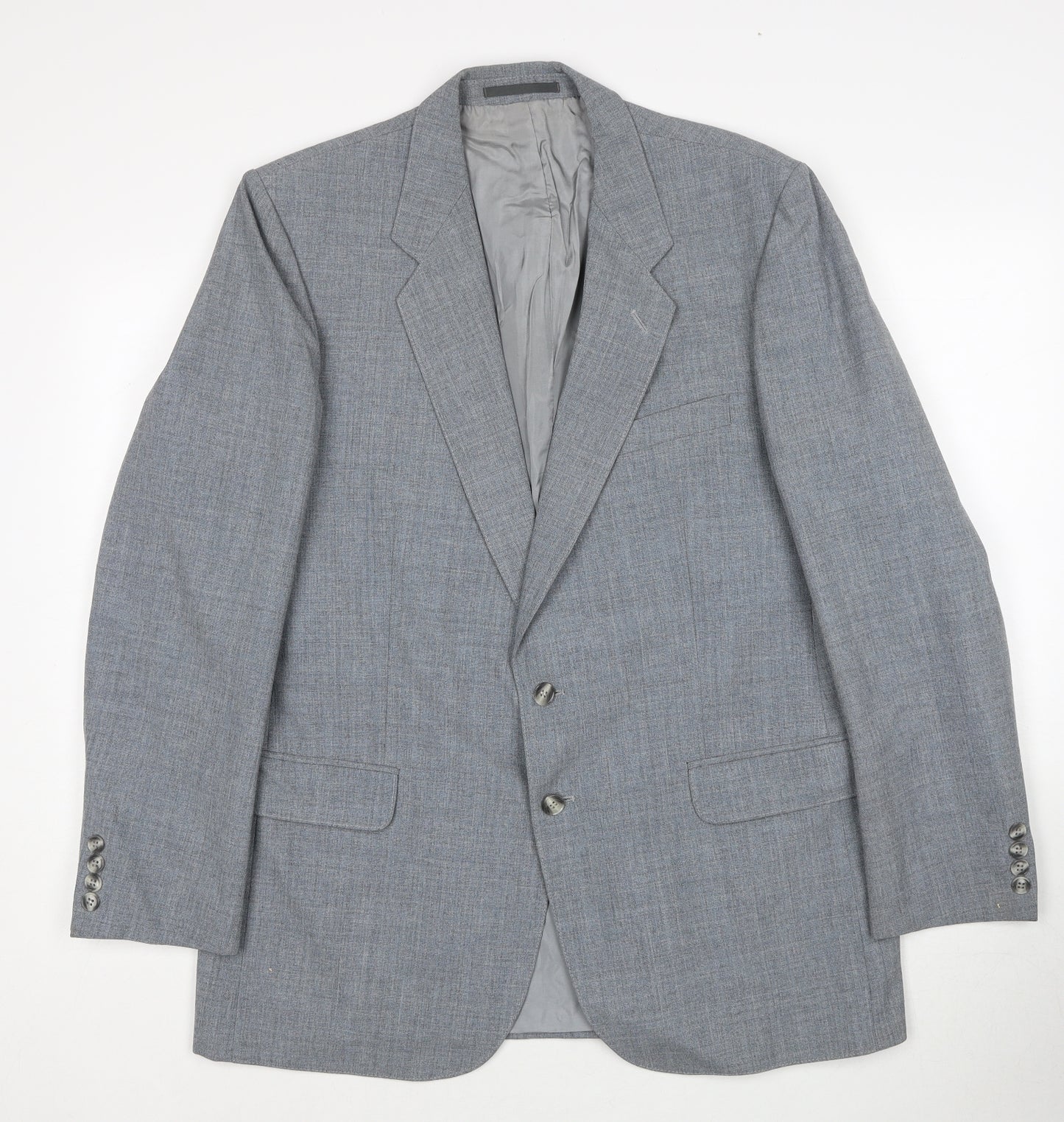 Marks and Spencer Mens Grey Polyester Jacket Suit Jacket Size M Regular