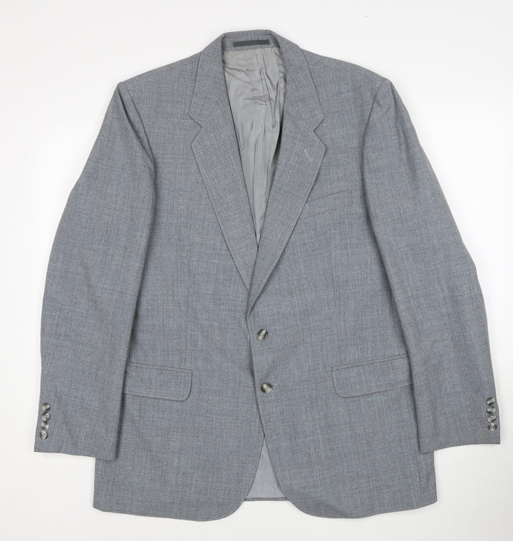 Marks and Spencer Mens Grey Polyester Jacket Suit Jacket Size M Regular
