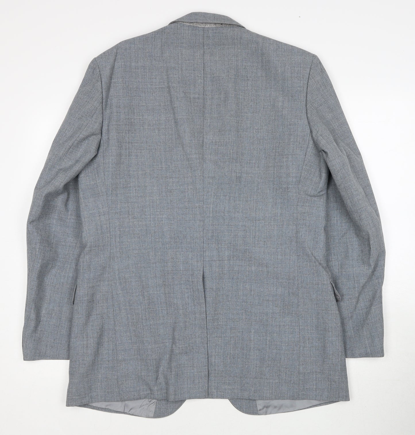 Marks and Spencer Mens Grey Polyester Jacket Suit Jacket Size M Regular