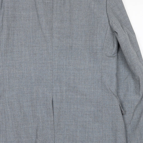 Marks and Spencer Mens Grey Polyester Jacket Suit Jacket Size M Regular