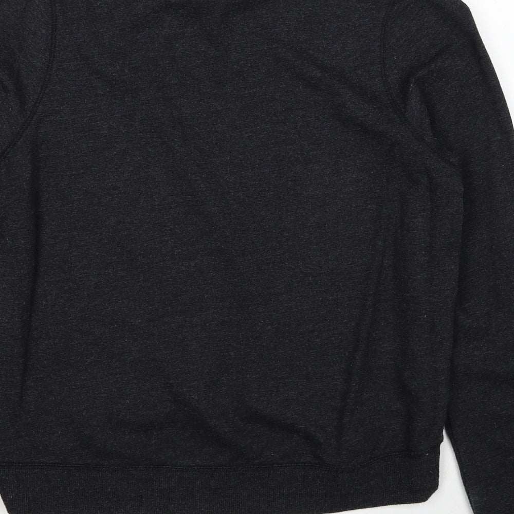 Pure Simple Sport Womens Grey Cotton Pullover Sweatshirt Size 8 Pullover