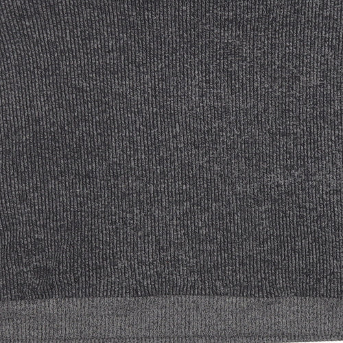 Zara Womens Grey Round Neck Polyester Pullover Jumper Size L