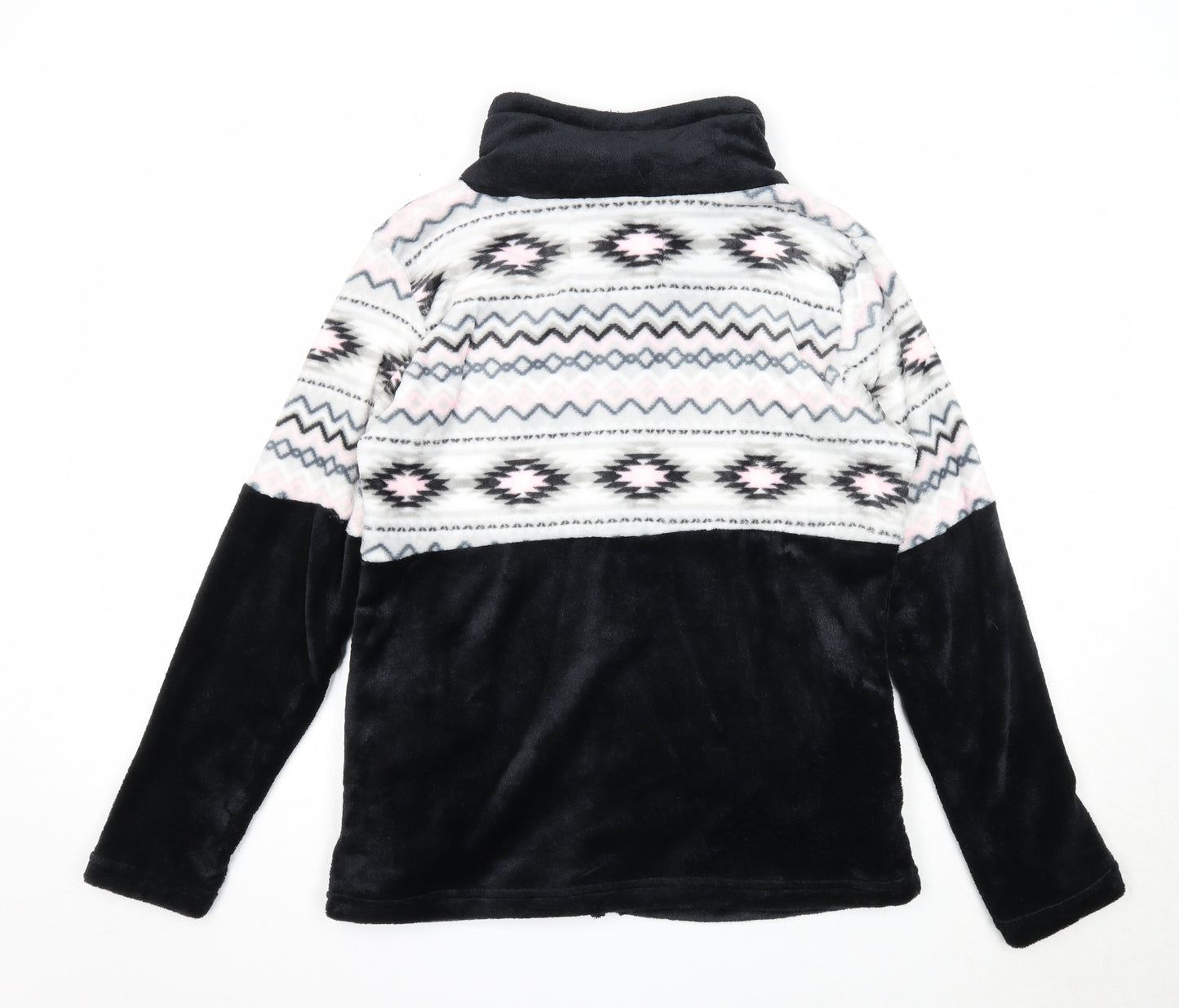 Trail Chest Womens Multicoloured Geometric Jacket Size L Lace Up