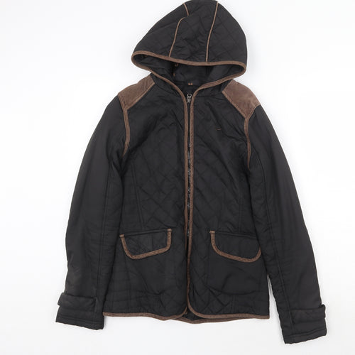 Blonde + Blonde Womens Black Jacket Size 10 Zip