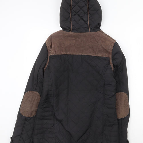 Blonde + Blonde Womens Black Jacket Size 10 Zip