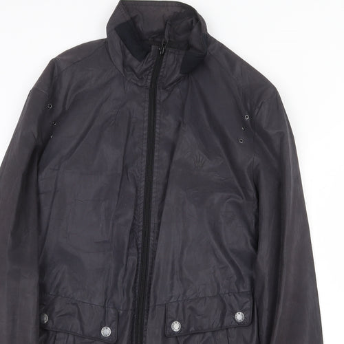 JUNK de LUXE Mens Black Jacket Size M Zip