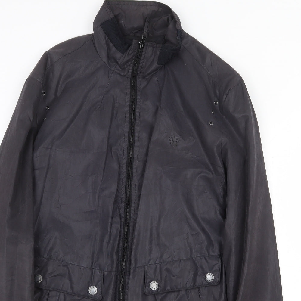 JUNK de LUXE Mens Black Jacket Size M Zip